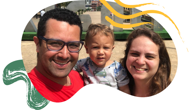 Missionários Rev. Luiz Henrique Portela e Daniela Portela