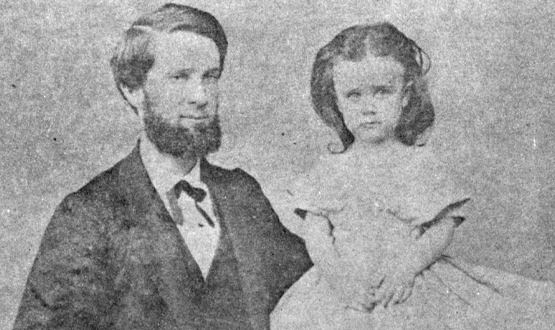 Rev. Ashbel Green Simonton e sua filha Helen Murdoch Simonton