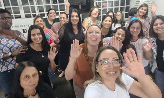 Mulheres da SAF reunidas