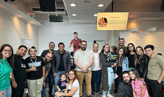 Jovens da IP Bom Pastor reunidos